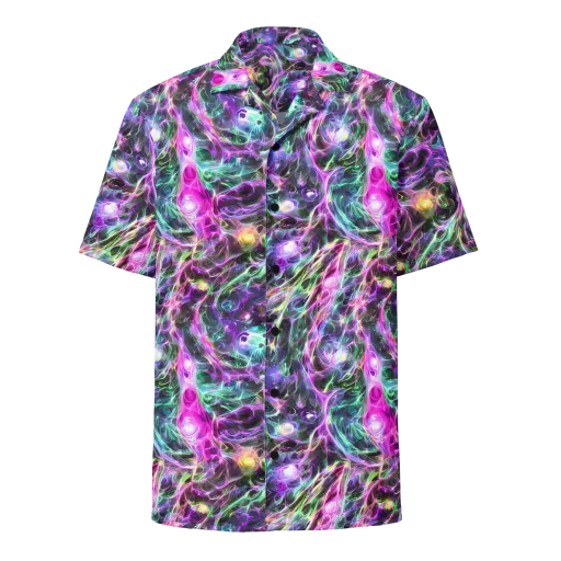 Amethyst Storm on a Button Shirt