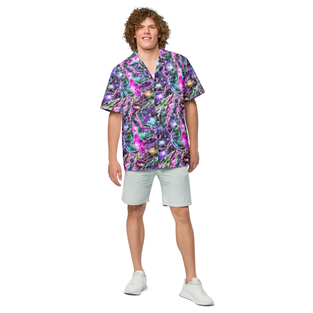 Amethyst Storm on Button Shirt — Front