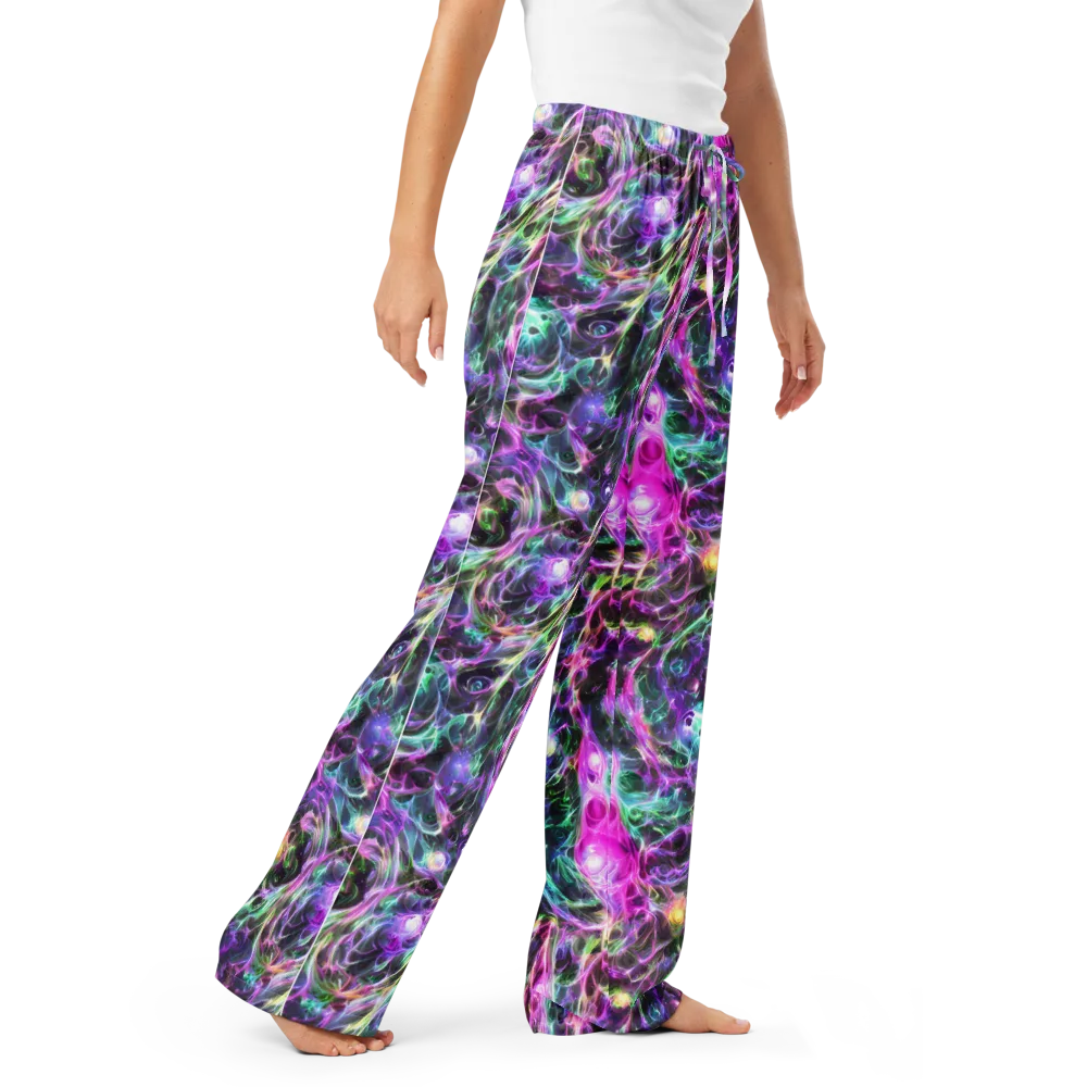 Amethyst Storm on Women's Pajama Pants — Right Front