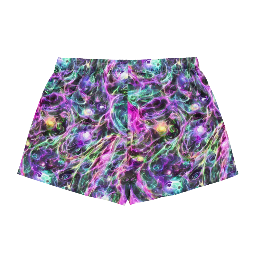 Amethyst Storm on Women's Pajama Shorts — Back