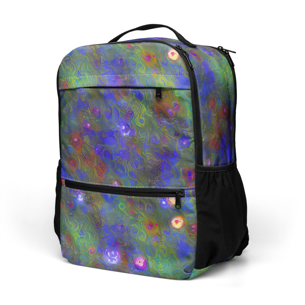 Mystic Reef on Utility Backpack — Left Front