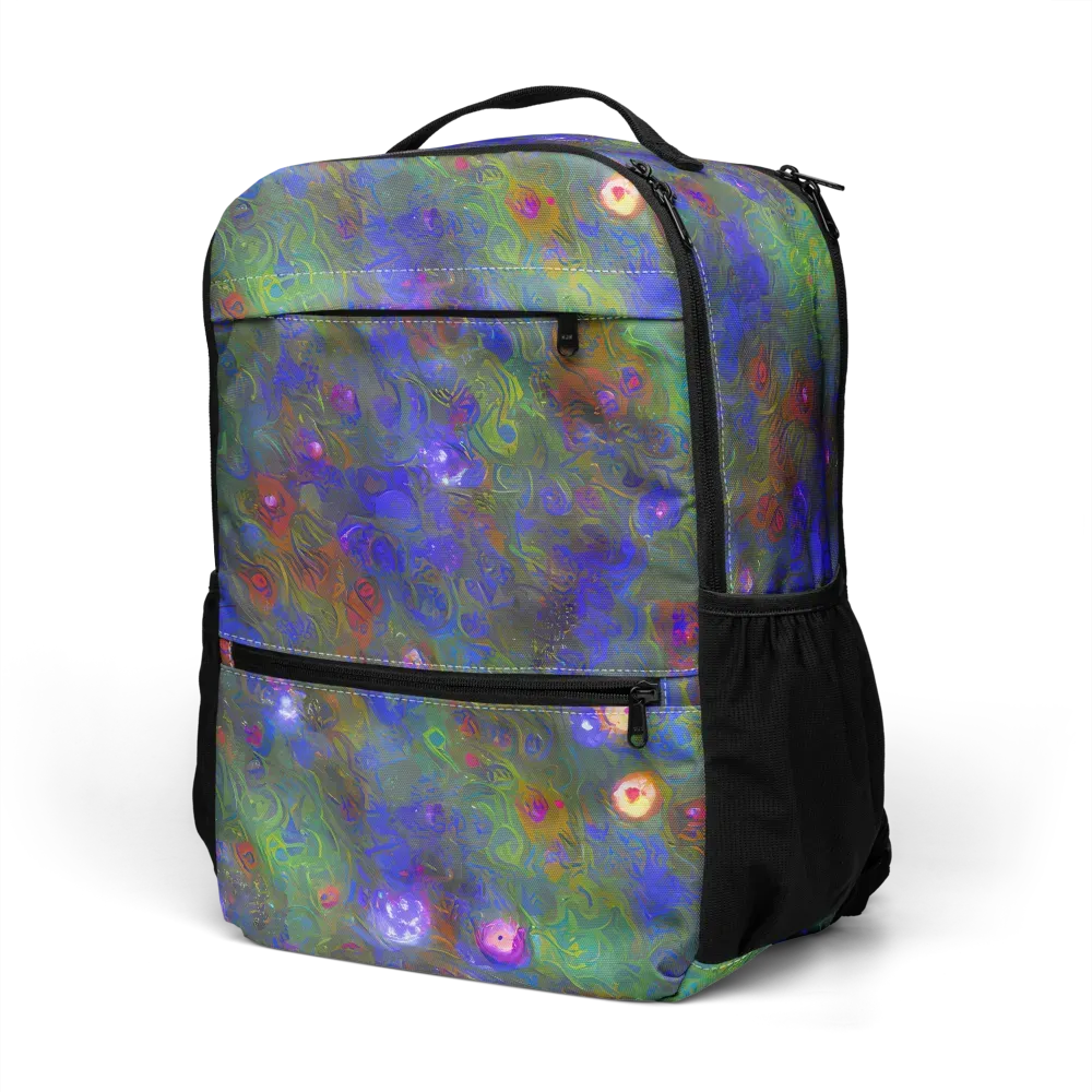 Mystic Reef on Utility Backpack — Left Front