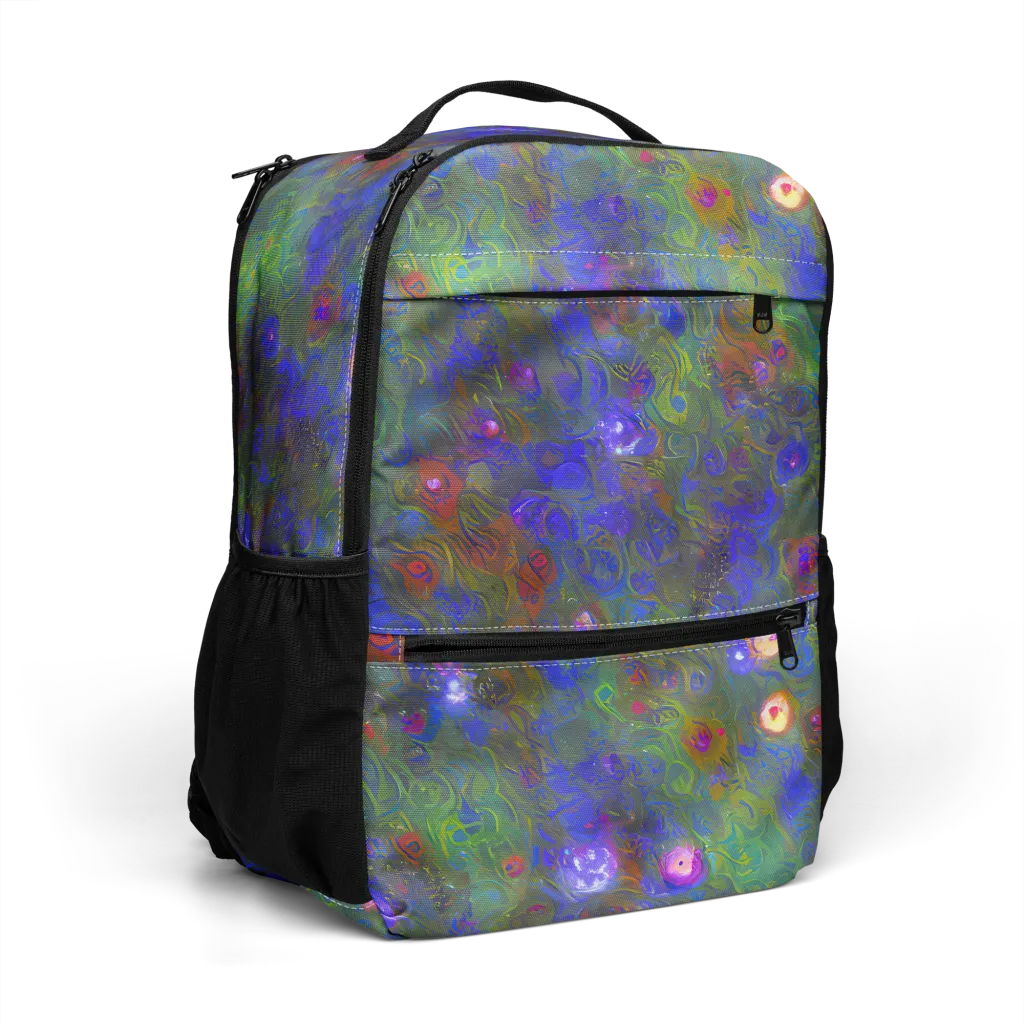 Mystic Reef on Utility Backpack — Right Front