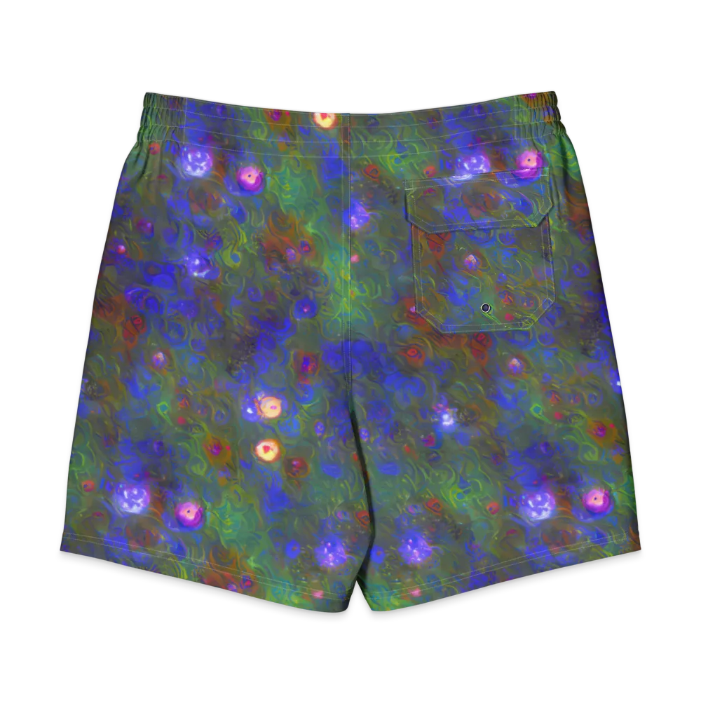Mystic Reef on Men's Board Shorts — Back