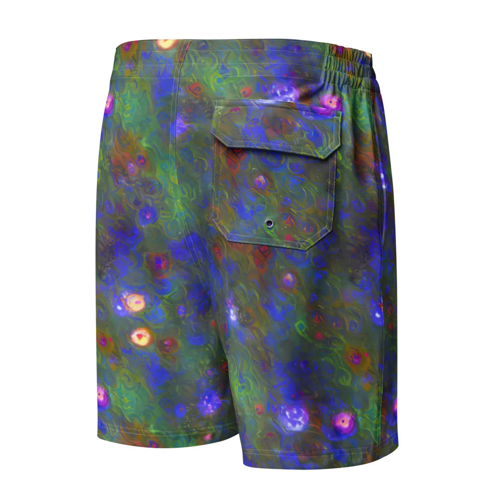 Mystic Reef on Men's Board Shorts — Back