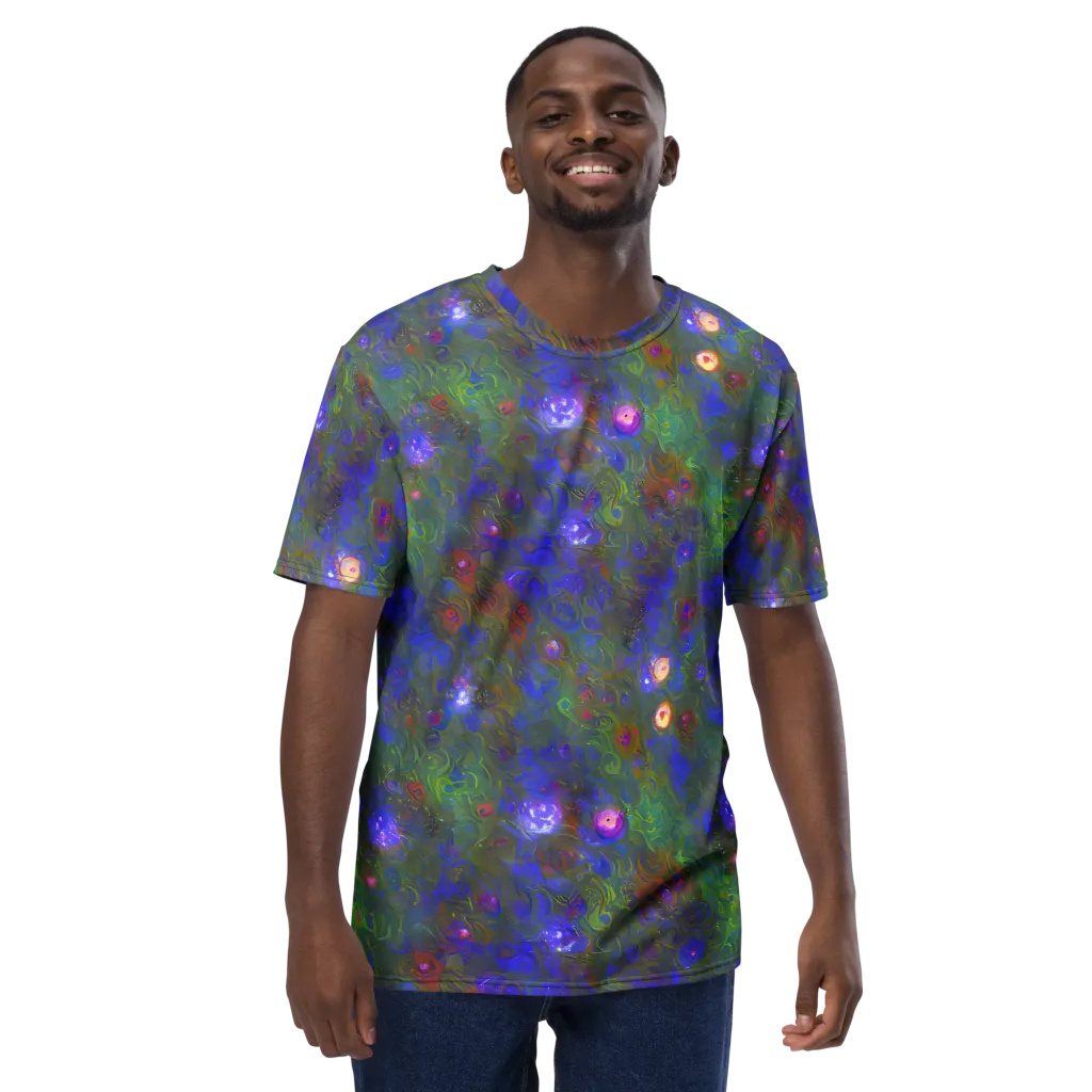 Mystic Reef on Men's Crew Neck T-Shirt — Front