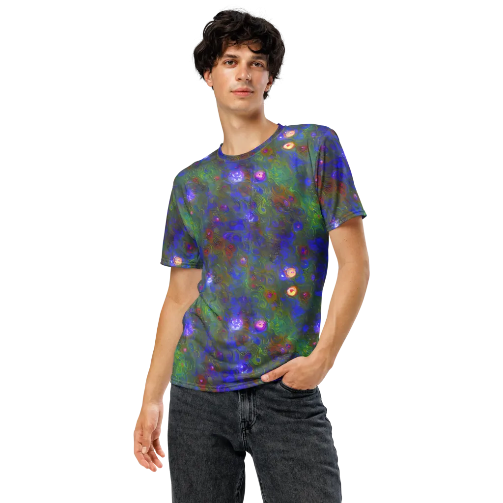 Mystic Reef on Men's Crew Neck T-Shirt — Front