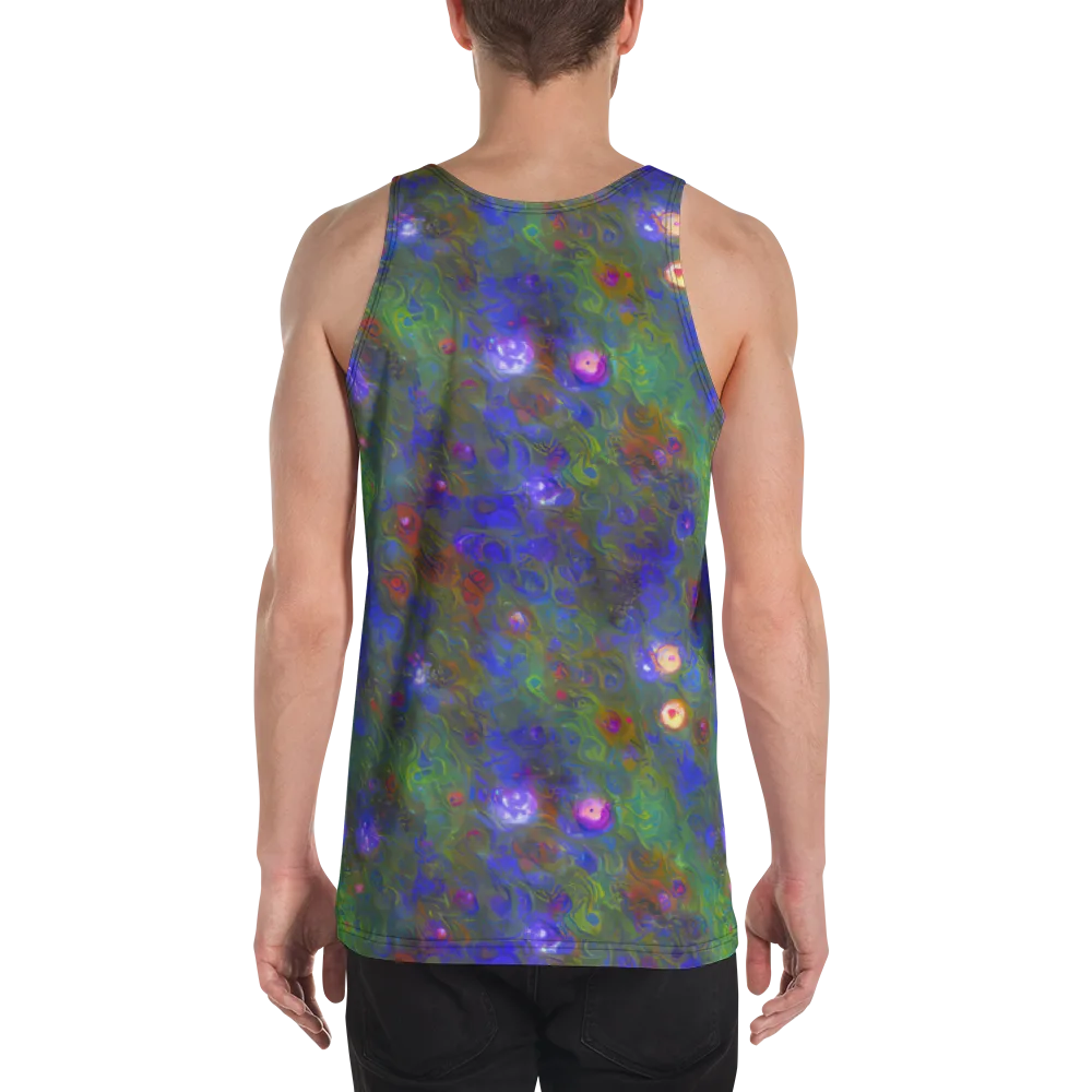 Mystic Reef on Men's Tank Top — Back