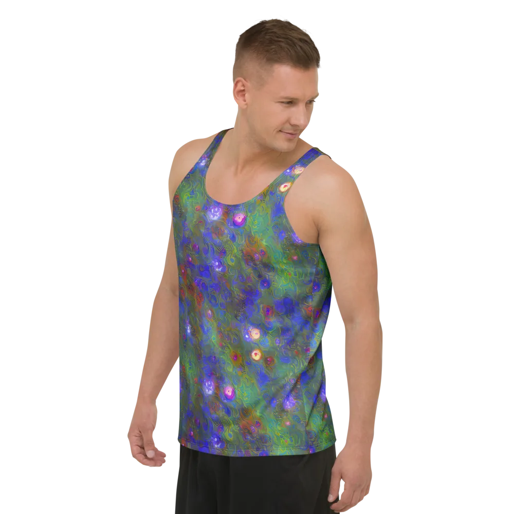 Mystic Reef on Men's Tank Top — Left Front