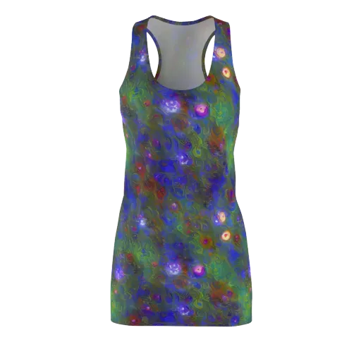 Mystic Reef on a Racerback Dress