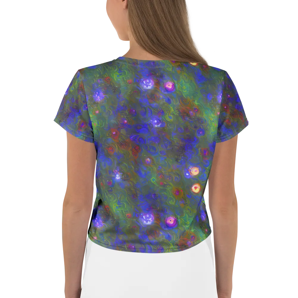 Mystic Reef on Crop Tee — Back