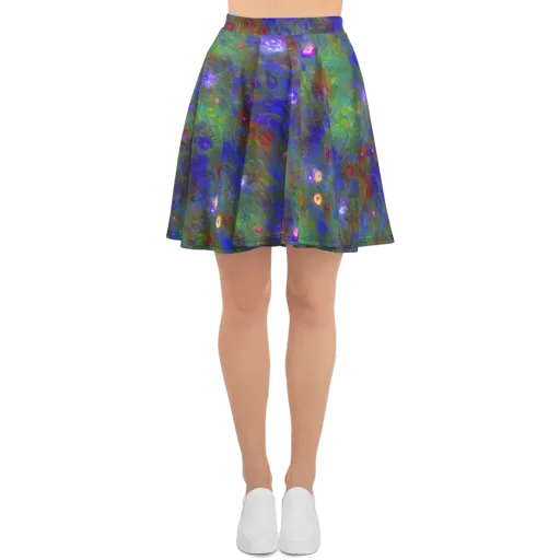 Mystic Reef on a Skater Skirt