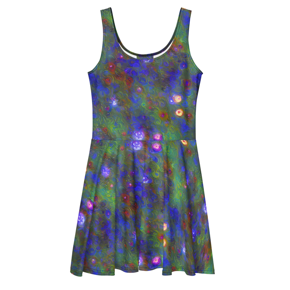 Mystic Reef on Skater Dress — Front