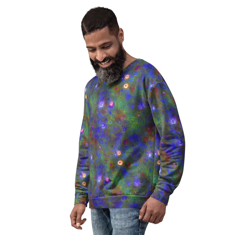 Mystic Reef on Sweatshirt — Left Front