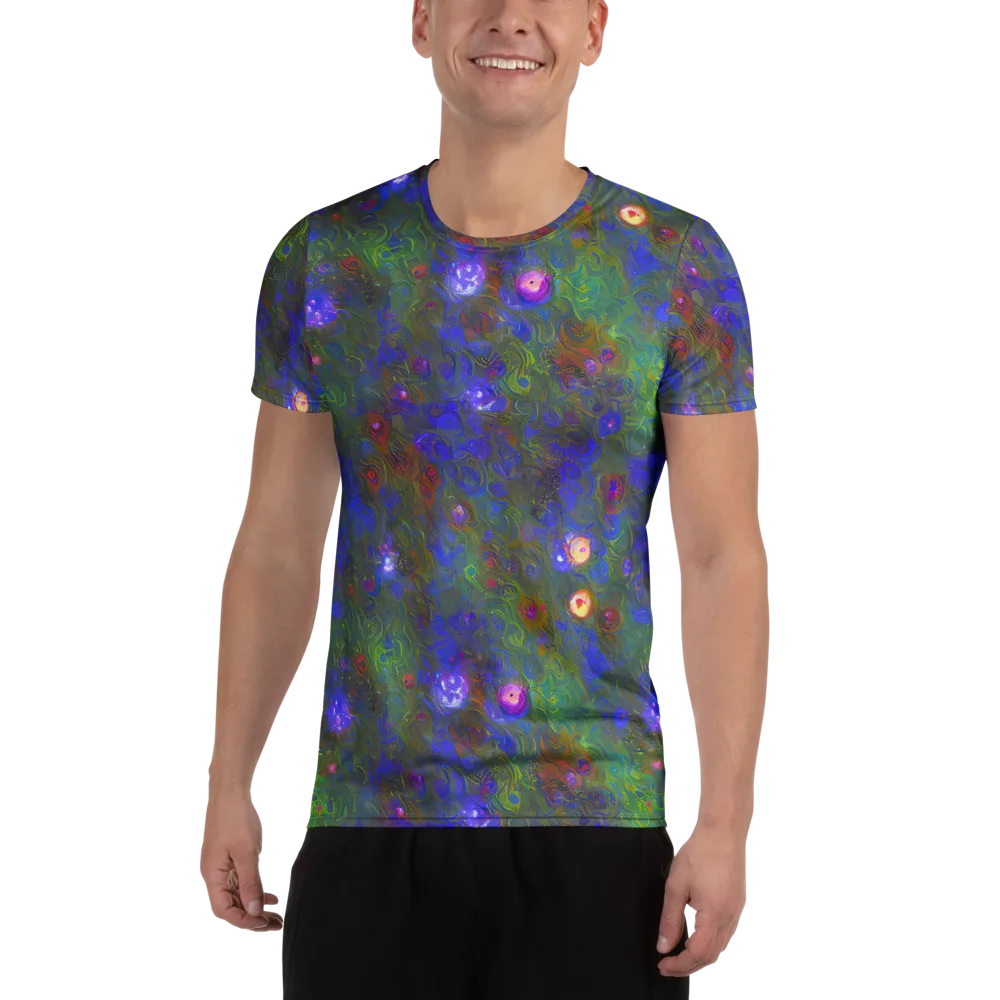Mystic Reef on Men's Athletic T-Shirt — Front