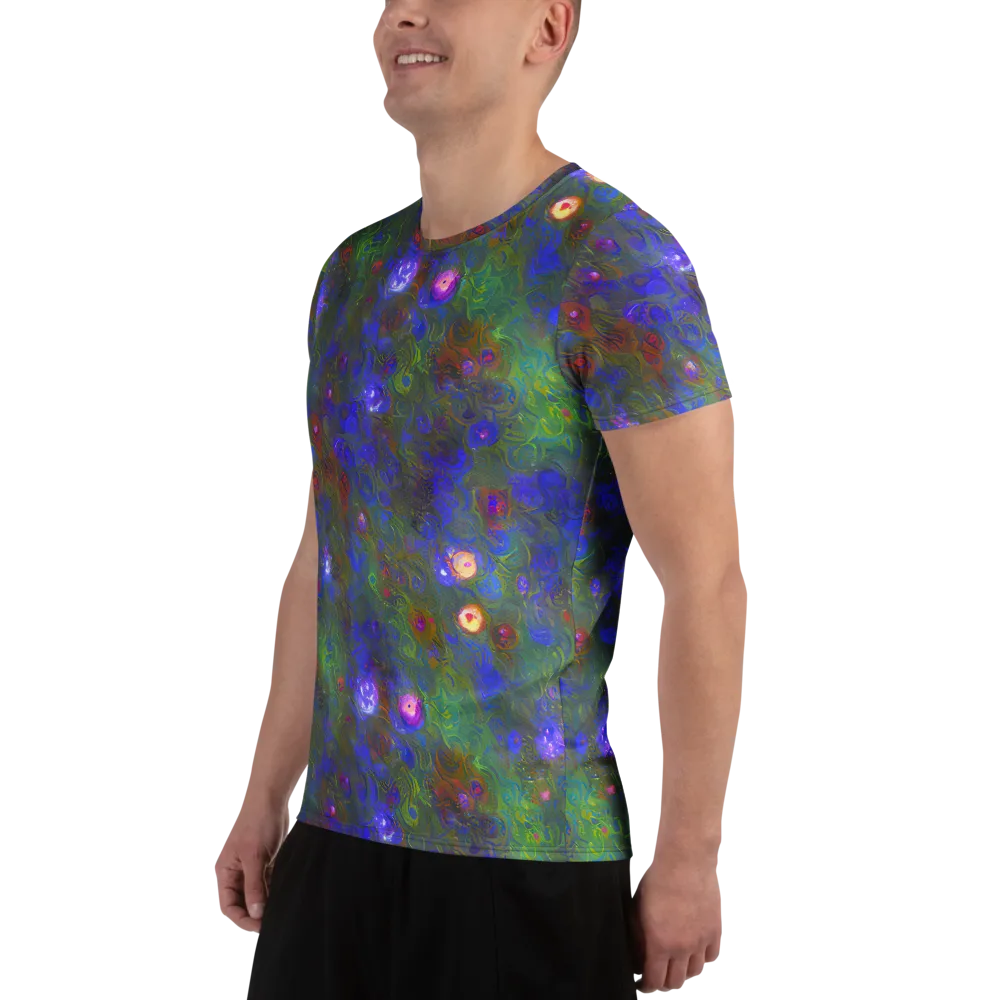Mystic Reef on Men's Athletic T-Shirt — Left