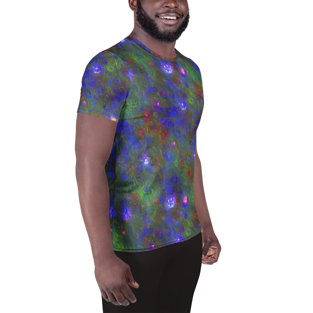 Mystic Reef on Men's Athletic T-Shirt — Right