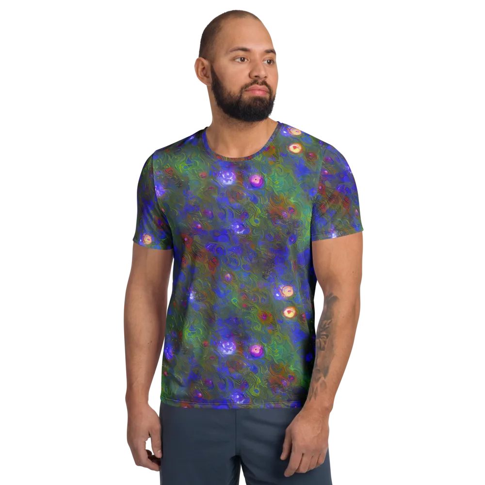 Mystic Reef on Men's Athletic T-Shirt — Front