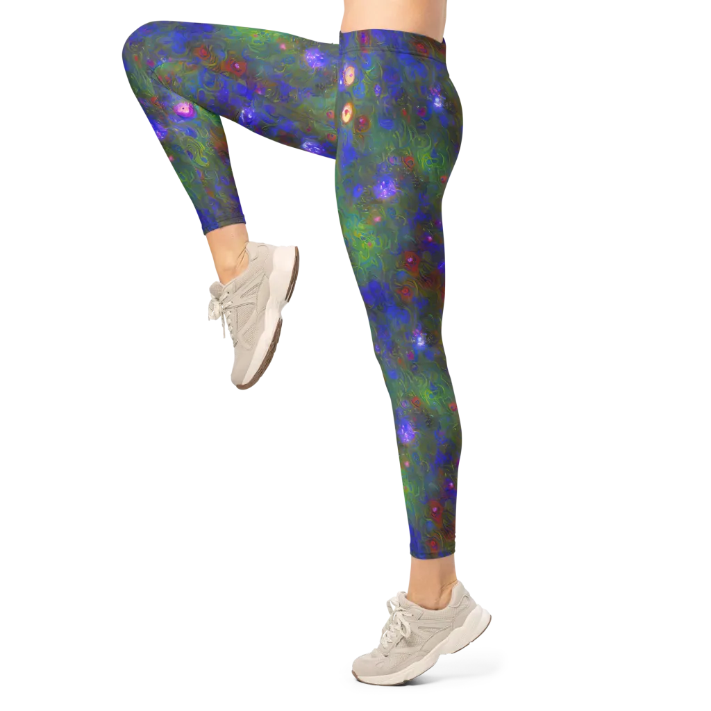 Mystic Reef on Leggings — Left