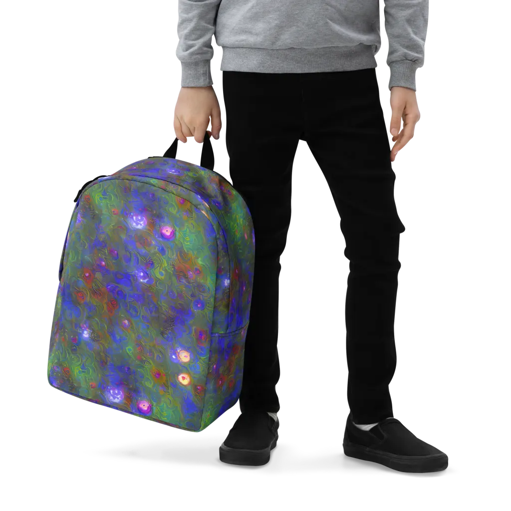 Mystic Reef on Minimalist Backpack — Zoomed-in