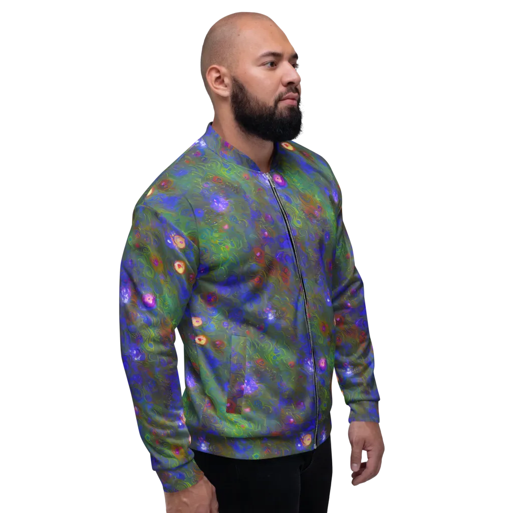 Mystic Reef on Bomber Jacket — Right