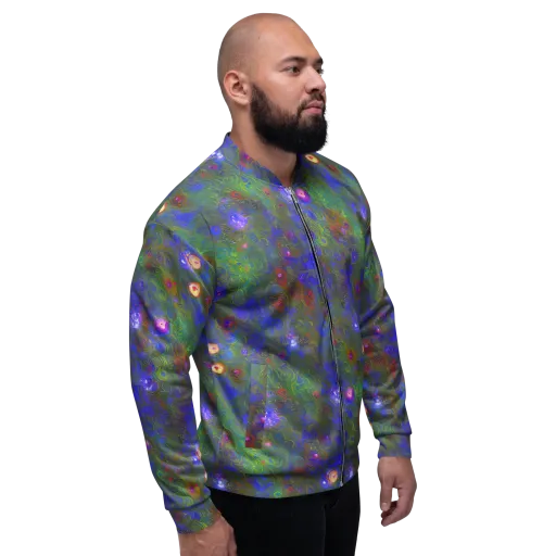 Mystic Reef on a Bomber Jacket