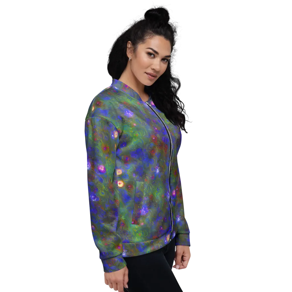 Mystic Reef on Bomber Jacket — Right