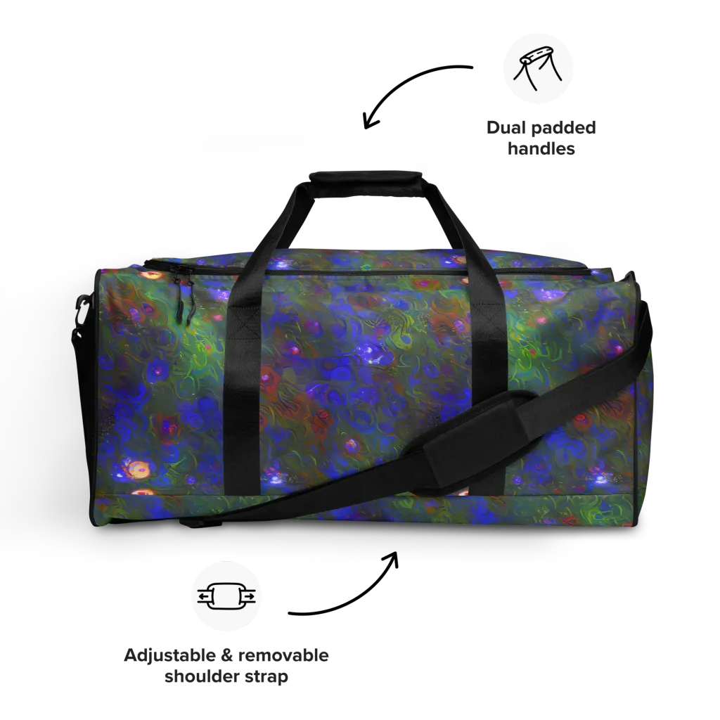 Mystic Reef on Duffle Bag — Front
