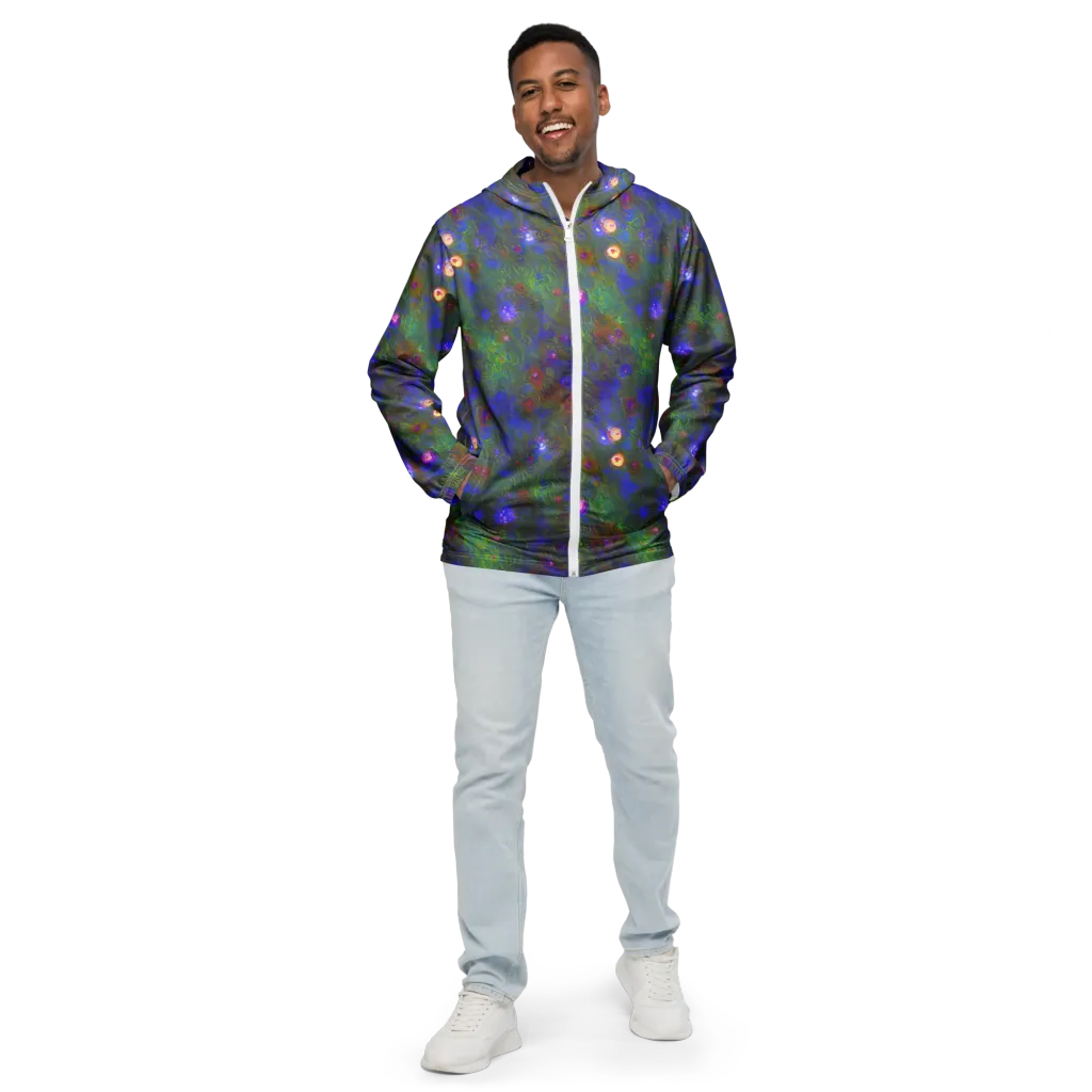 Mystic Reef on Men's Windbreaker — Front