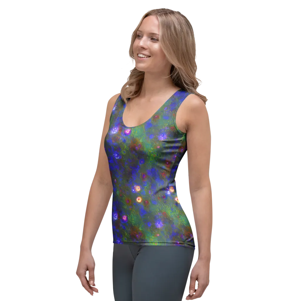 Mystic Reef on Women's Tank Top — Left Front