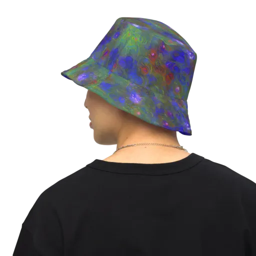 Mystic Reef on a Reversible Bucket Hat
