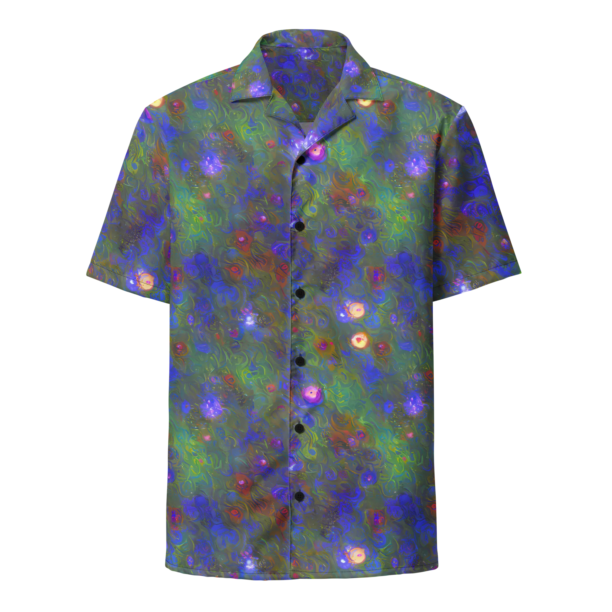 Mystic Reef on Button Shirt — Front