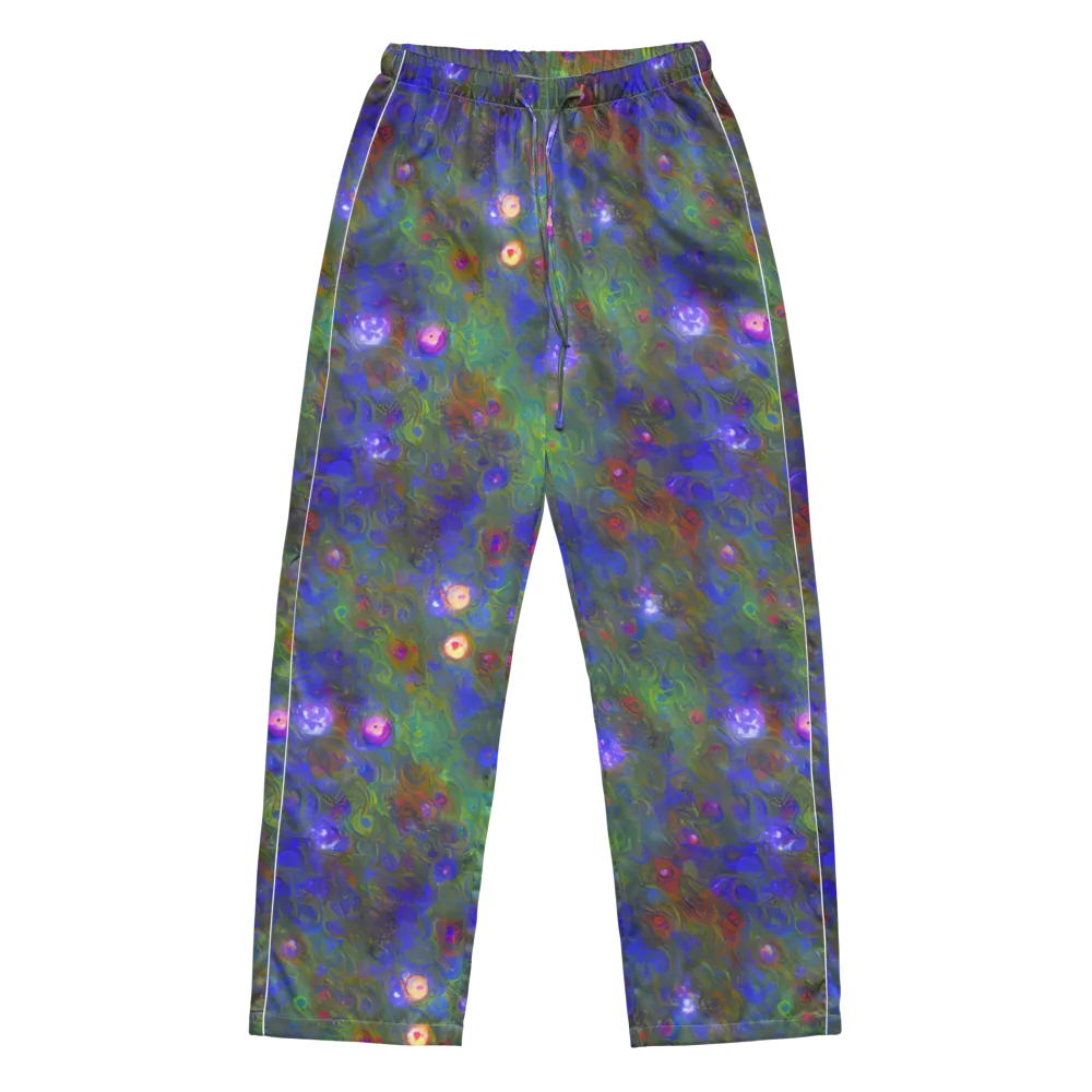 Mystic Reef on Women's Pajama Pants — Front