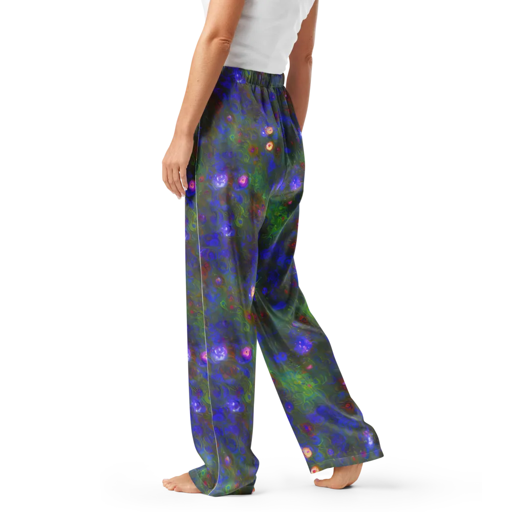Mystic Reef on Women's Pajama Pants — Left