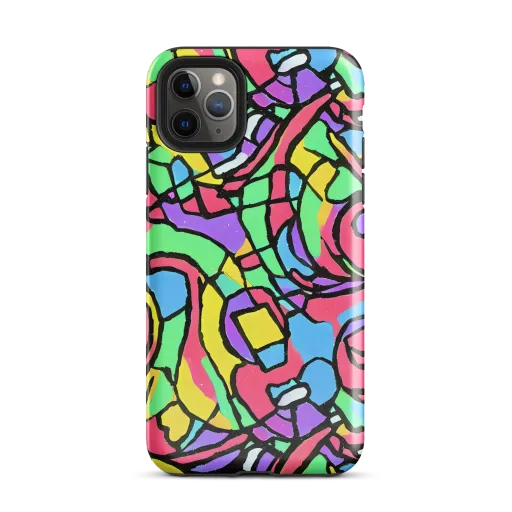Acid Stained Glass on a Tough Case for iPhone®