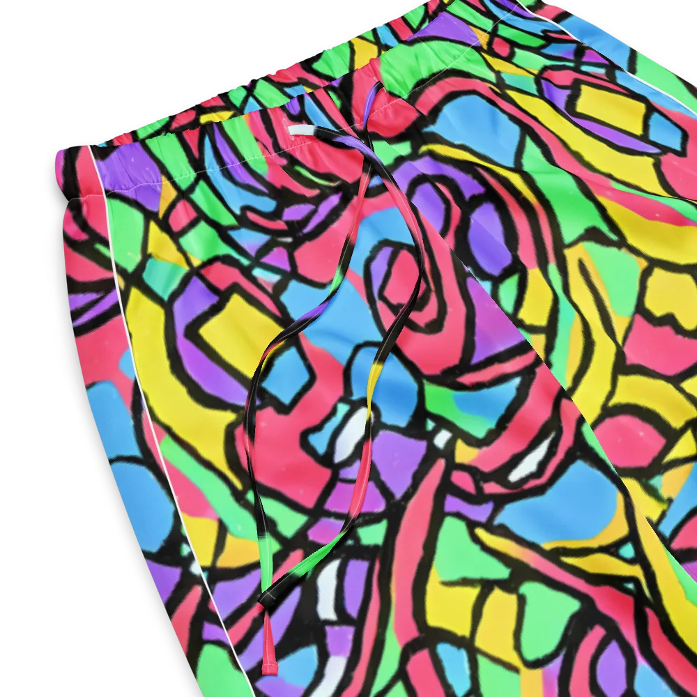Acid Stained Glass on Women's Pajama Pants — Product details