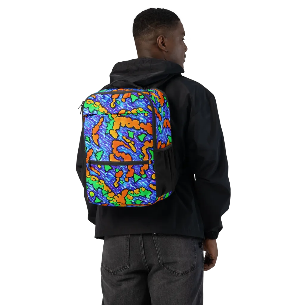 Azure Anarchy on Utility Backpack — Back