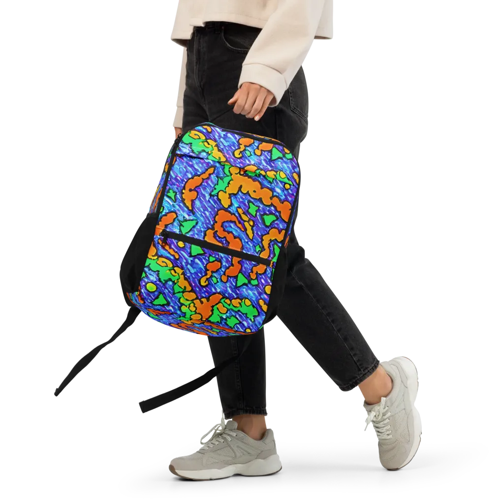 Azure Anarchy on Utility Backpack — Front