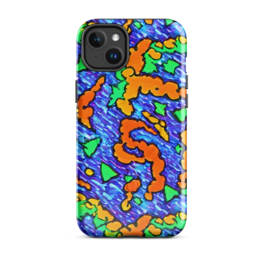 Azure Anarchy on MagSafe Tough Case for iPhone® — Front