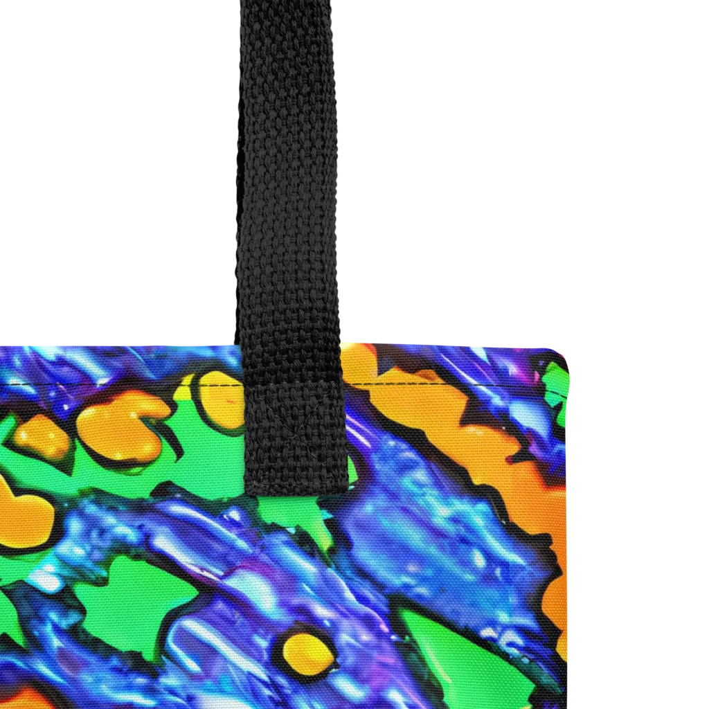 Azure Anarchy on Tote Bag — Product details