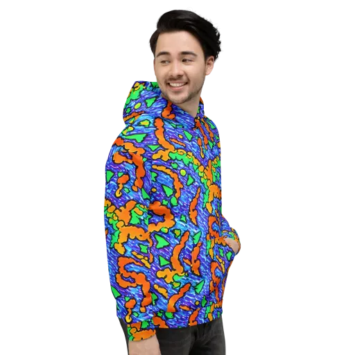 Azure Anarchy on a Hoodie