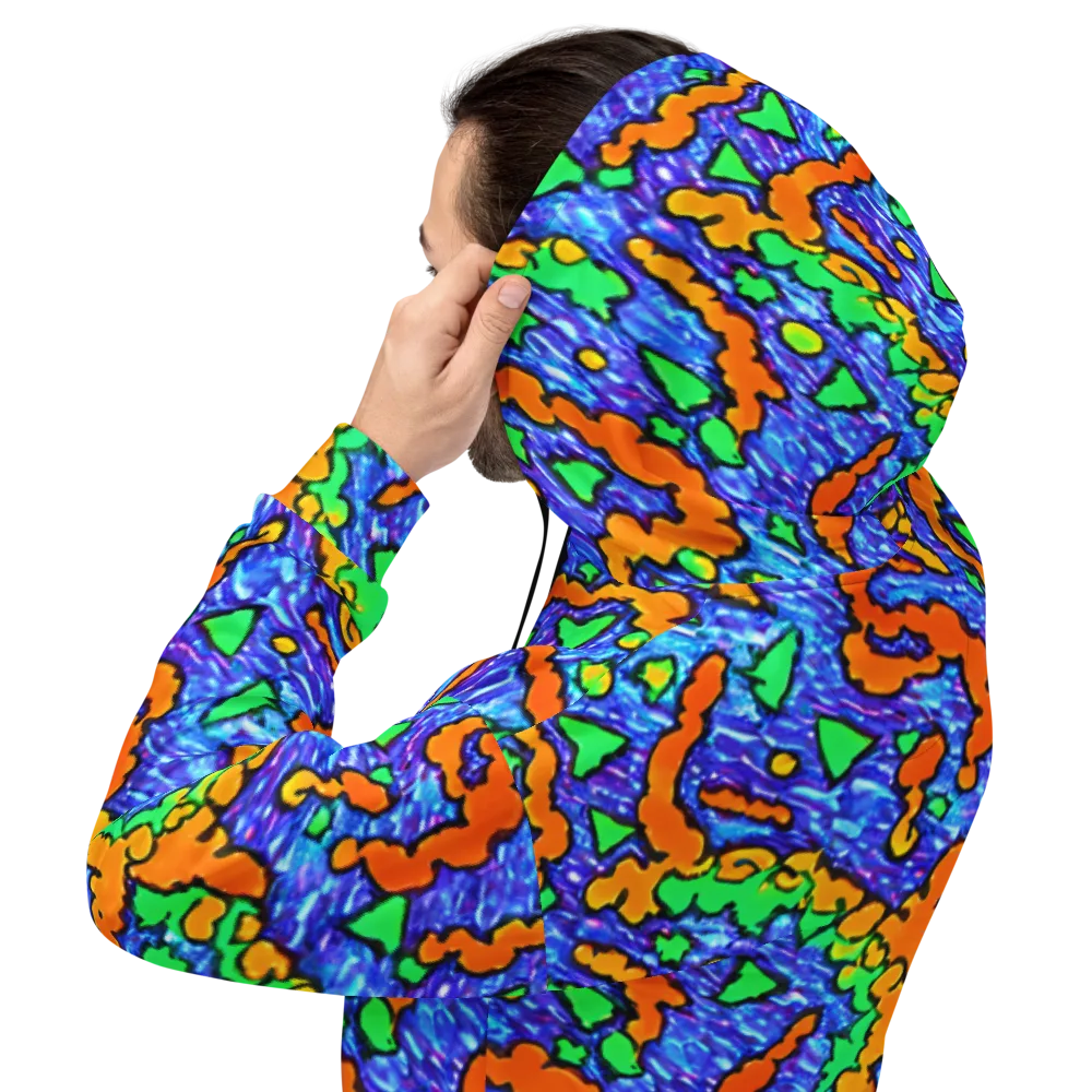 Azure Anarchy on Hoodie — Back