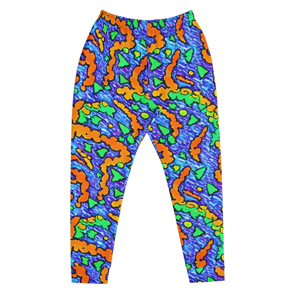Azure Anarchy on Men's Joggers — Front