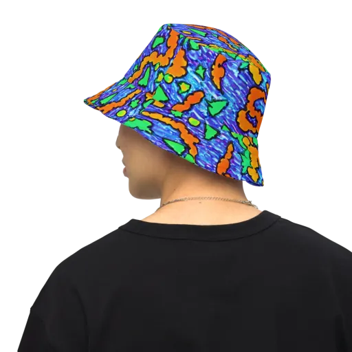 Azure Anarchy on a Reversible Bucket Hat