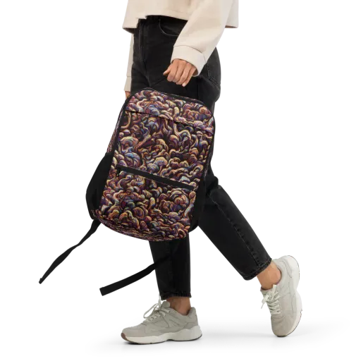 Riotous Radiance on a Utility Backpack