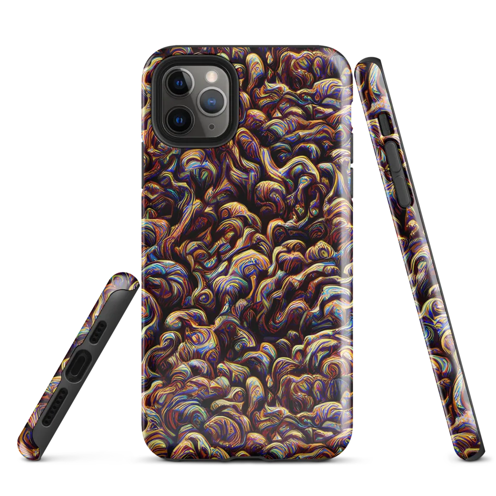 Riotous Radiance on Tough Case for iPhone® — Front