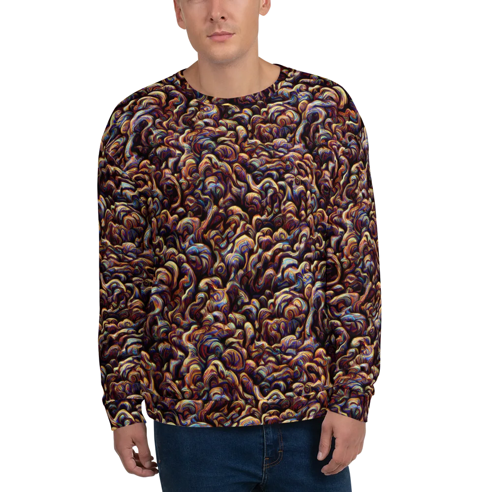 Riotous Radiance on Sweatshirt — Front