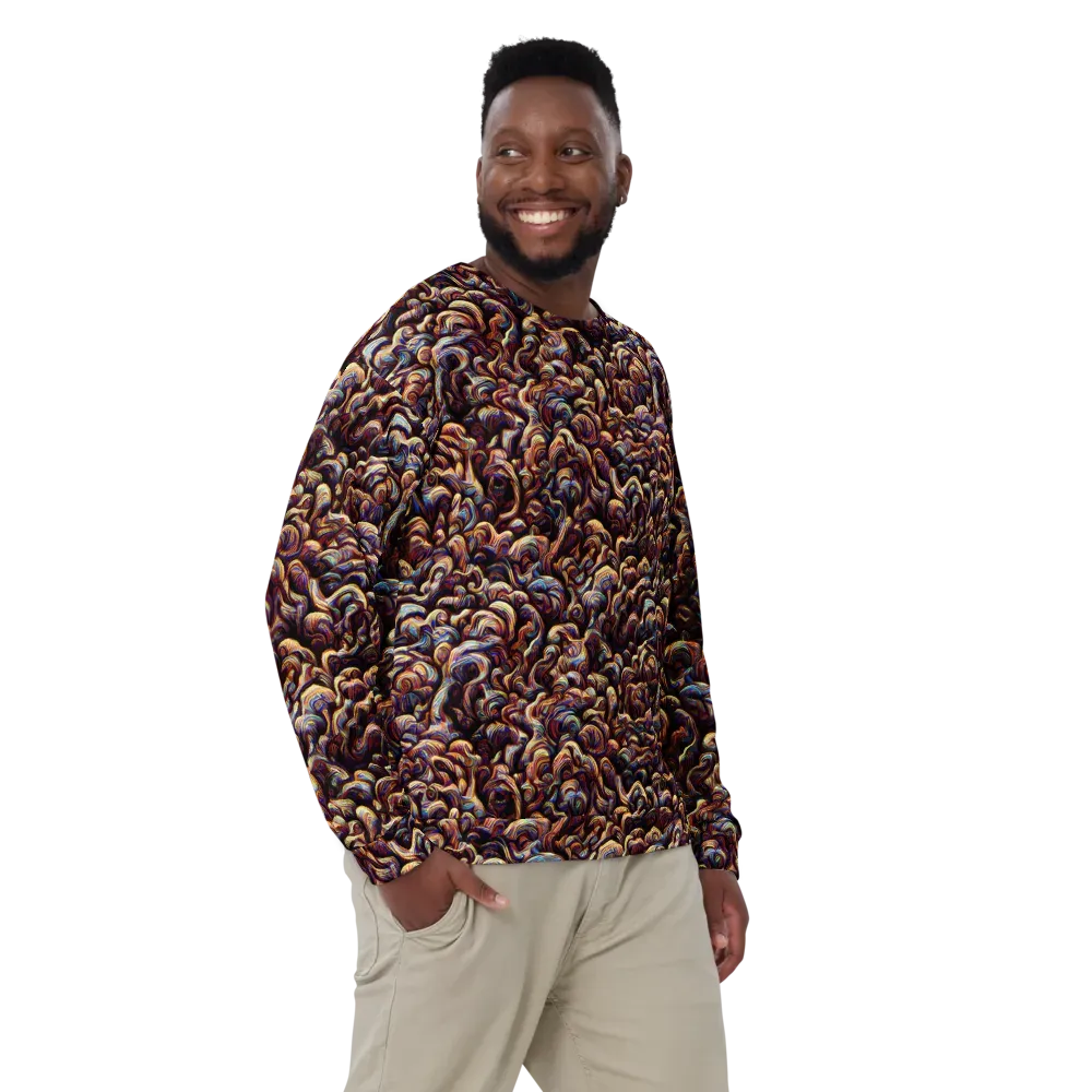 Riotous Radiance on Sweatshirt — Front
