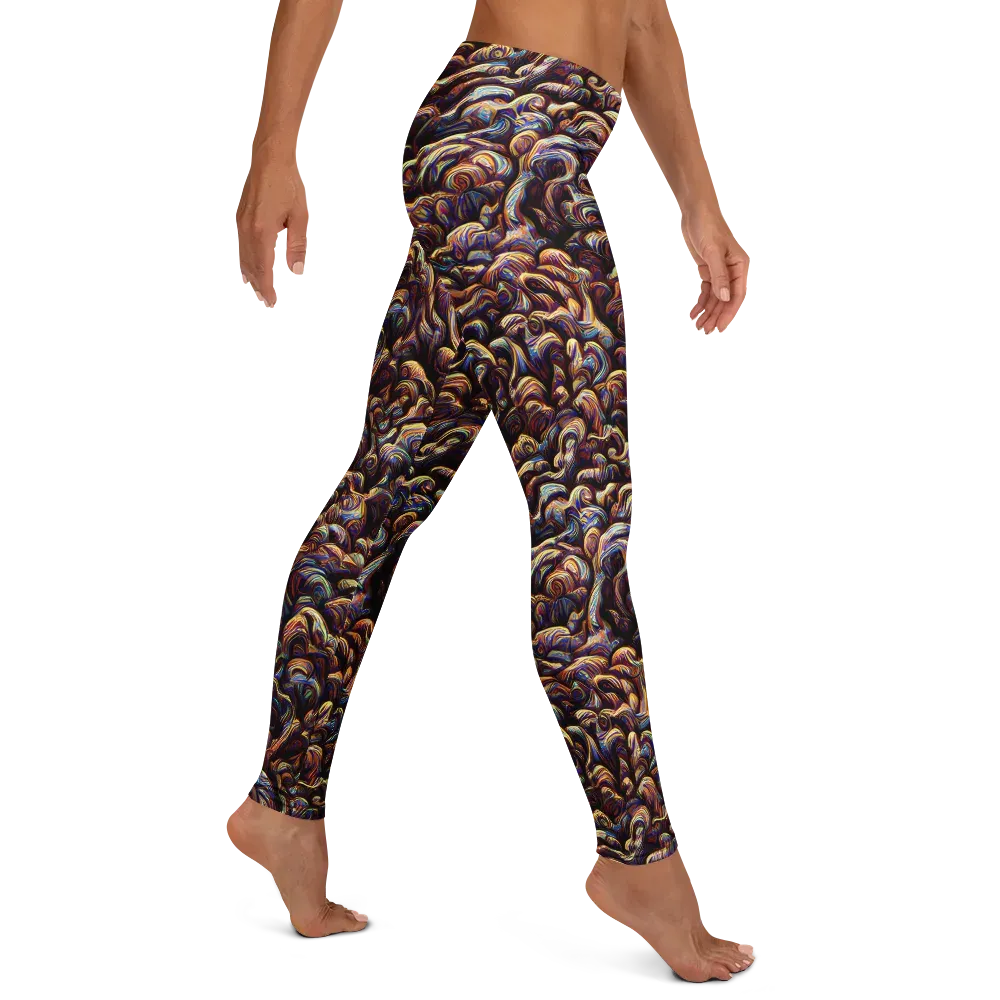 Riotous Radiance on Leggings — Right