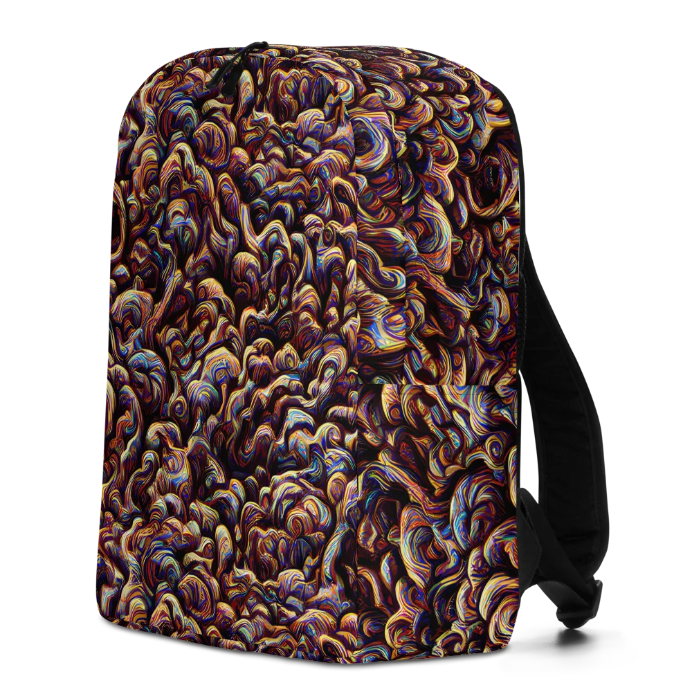 Riotous Radiance on Minimalist Backpack — Left